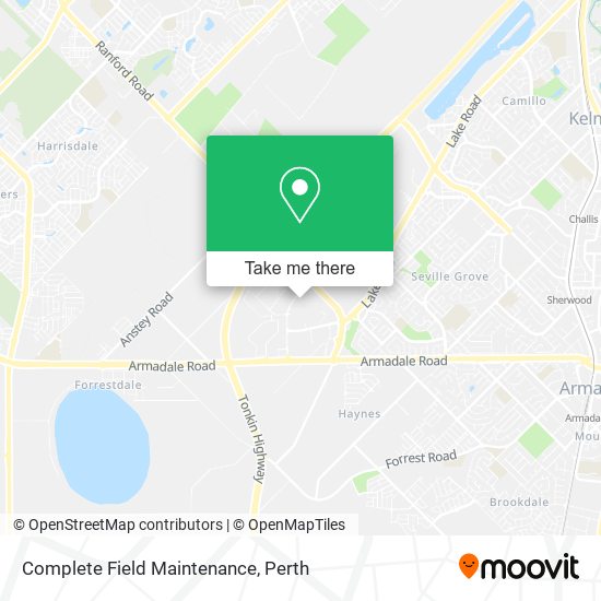 Complete Field Maintenance map