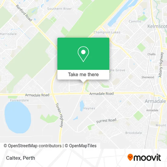Mapa Caltex