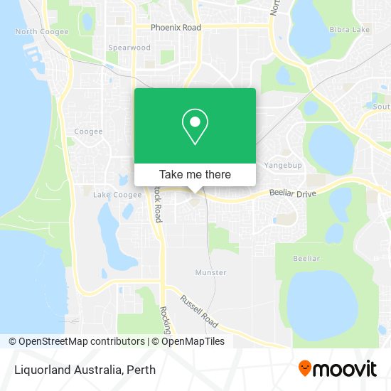 Liquorland Australia map