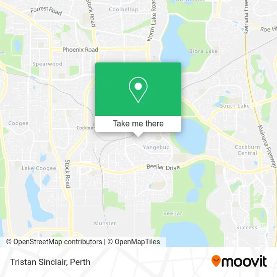 Mapa Tristan Sinclair