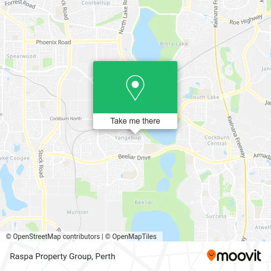 Raspa Property Group map