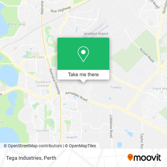 Mapa Tega Industries