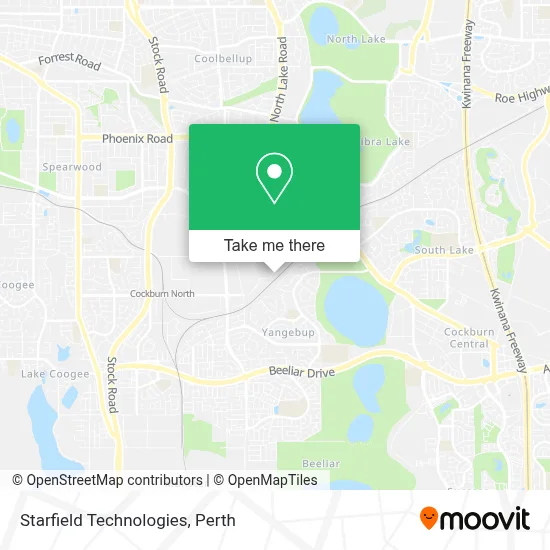 Mapa Starfield Technologies