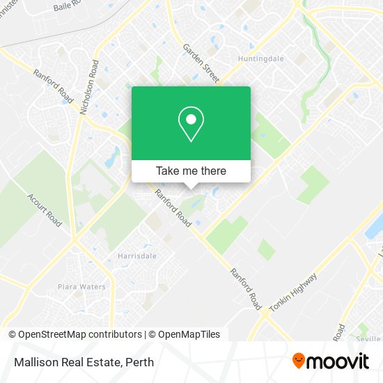 Mallison Real Estate map