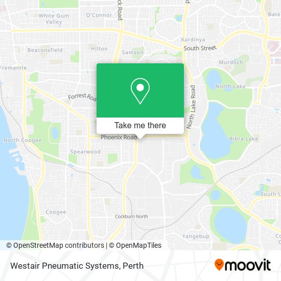 Westair Pneumatic Systems map