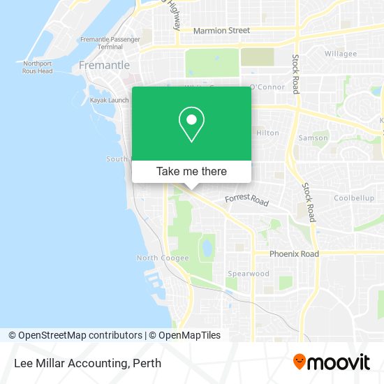 Lee Millar Accounting map