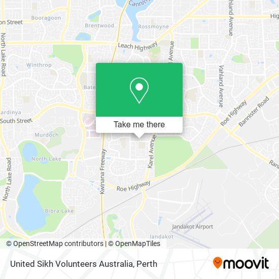 United Sikh Volunteers Australia map