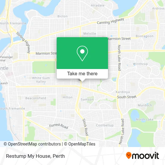 Mapa Restump My House