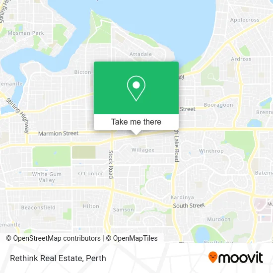 Mapa Rethink Real Estate