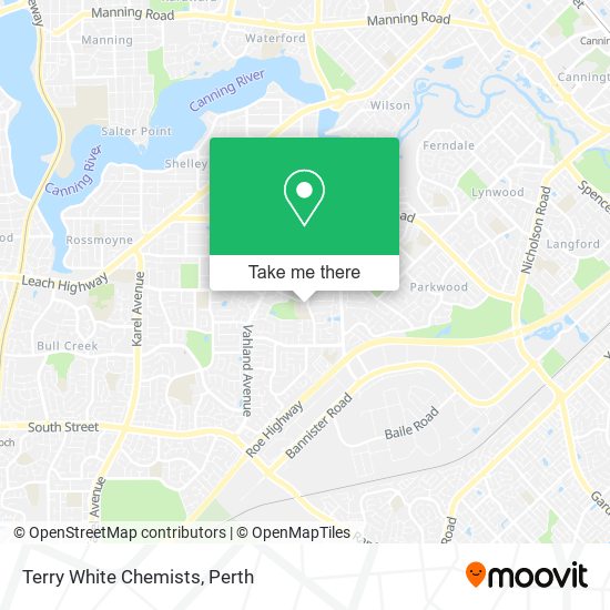 Terry White Chemists map