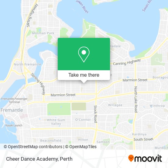 Cheer Dance Academy map