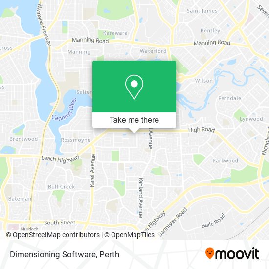 Dimensioning Software map