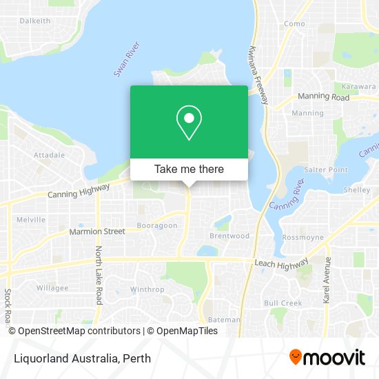 Liquorland Australia map