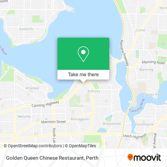 Golden Queen Chinese Restaurant map