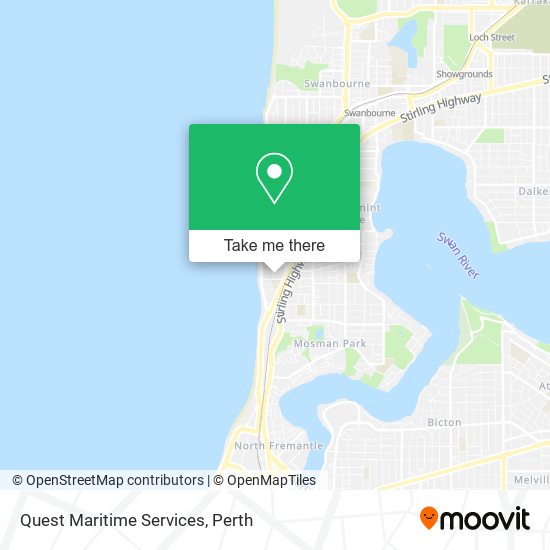 Quest Maritime Services map