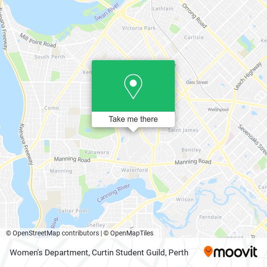 Mapa Women's Department, Curtin Student Guild