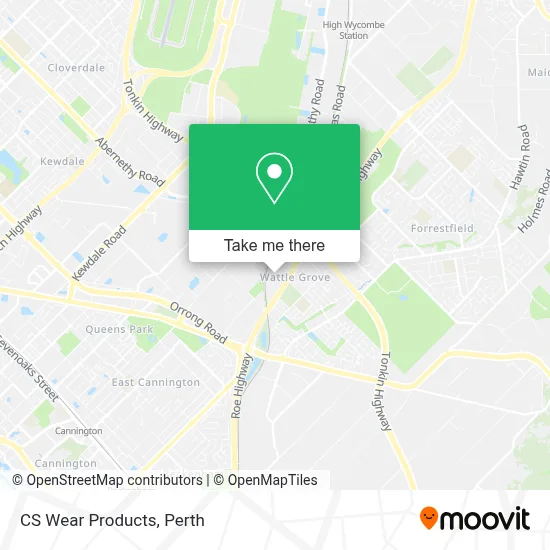 Mapa CS Wear Products