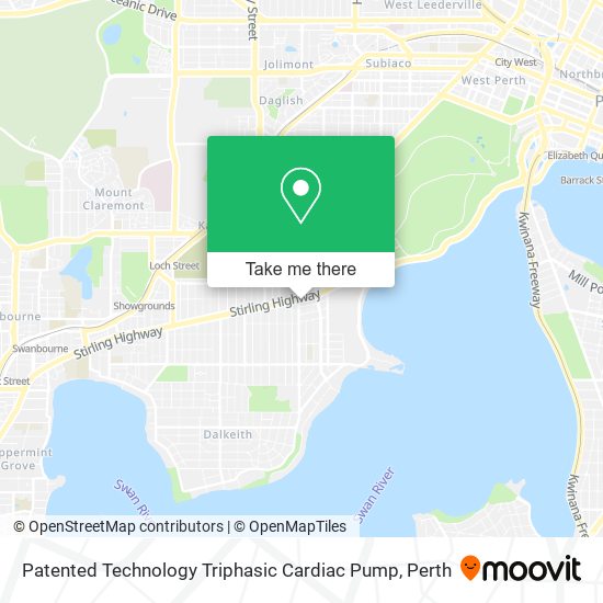 Patented Technology Triphasic Cardiac Pump map