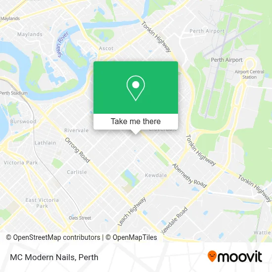 Mapa MC Modern Nails