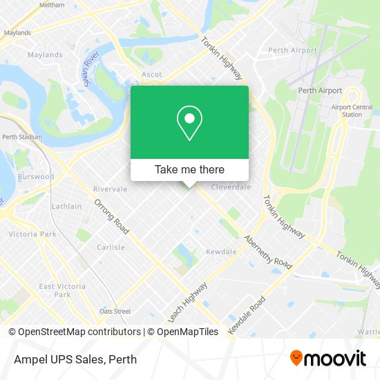Ampel UPS Sales map