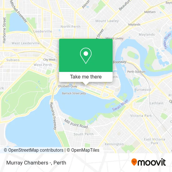 Mapa Murray Chambers -