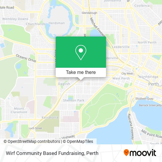 Wirf Community Based Fundraising map