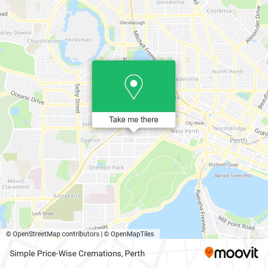 Simple Price-Wise Cremations map