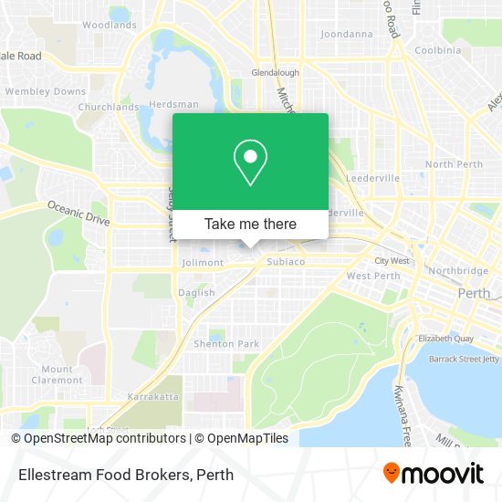 Ellestream Food Brokers map