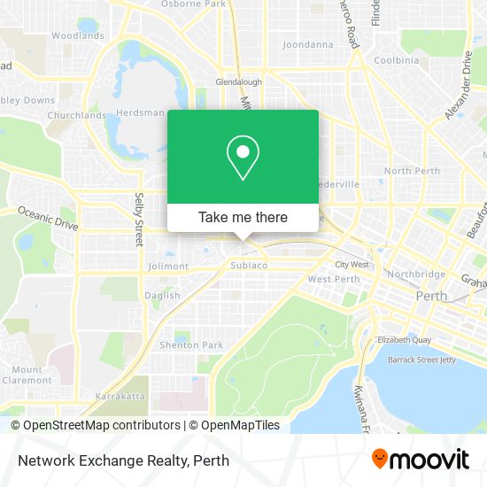 Network Exchange Realty map
