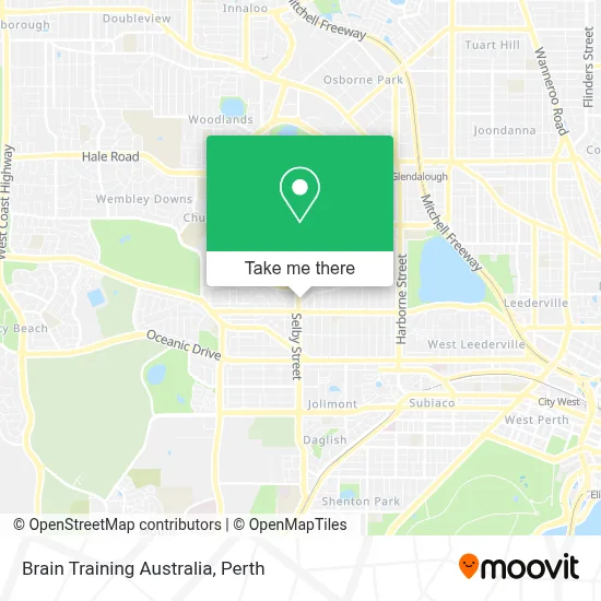 Mapa Brain Training Australia