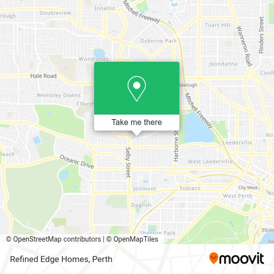 Mapa Refined Edge Homes