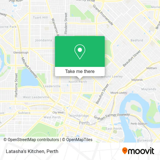 Mapa Latasha's Kitchen