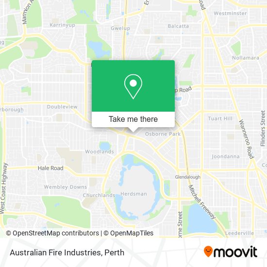 Australian Fire Industries map