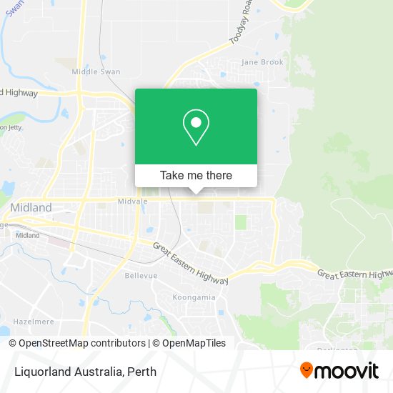 Liquorland Australia map