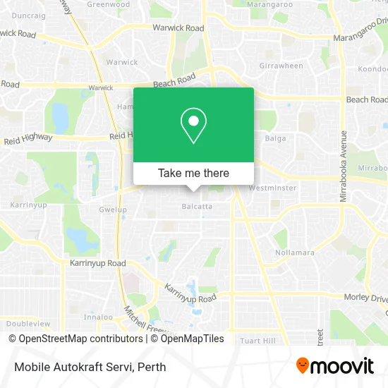 Mapa Mobile Autokraft Servi