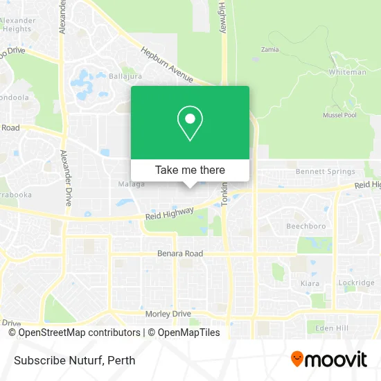 Mapa Subscribe Nuturf