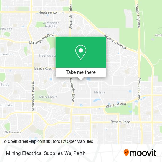 Mapa Mining Electrical Supplies Wa