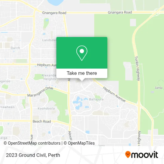 Mapa 2023 Ground Civil