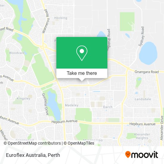 Euroflex Australia map