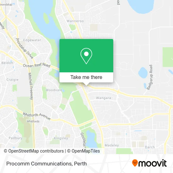 Mapa Procomm Communications