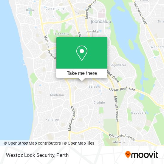 Westoz Lock Security map