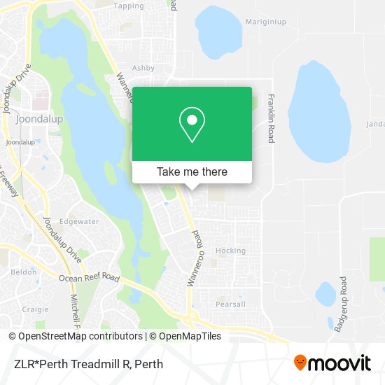 ZLR*Perth Treadmill R map