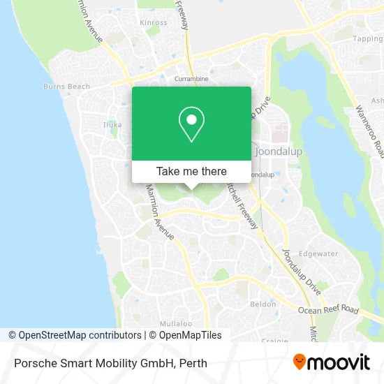 Mapa Porsche Smart Mobility GmbH