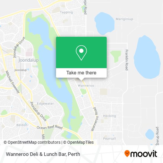 Wanneroo Deli & Lunch Bar map