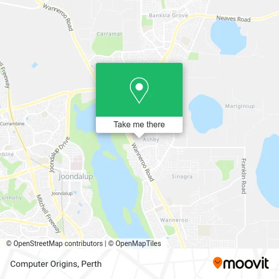 Mapa Computer Origins