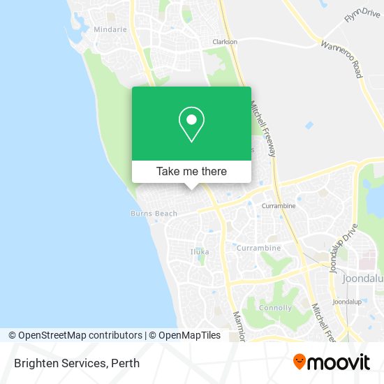 Brighten Services map