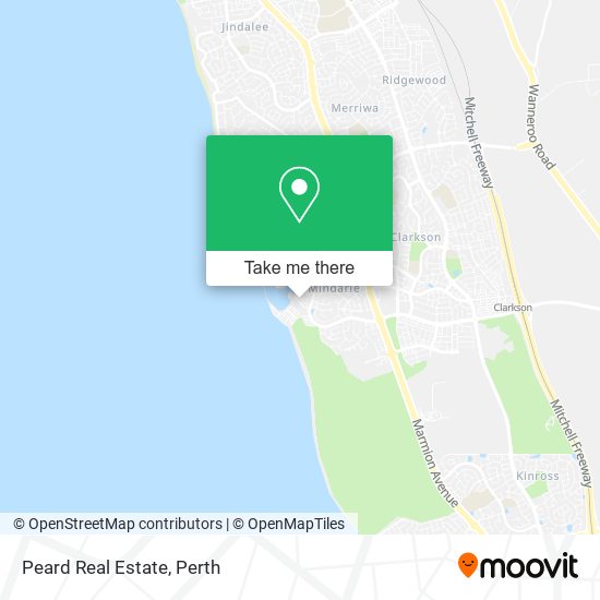 Peard Real Estate map