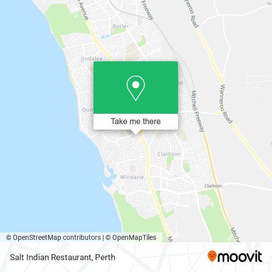 Salt Indian Restaurant map
