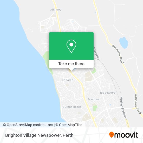 Brighton Village Newspower map