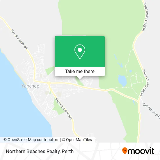 Northern Beaches Realty map